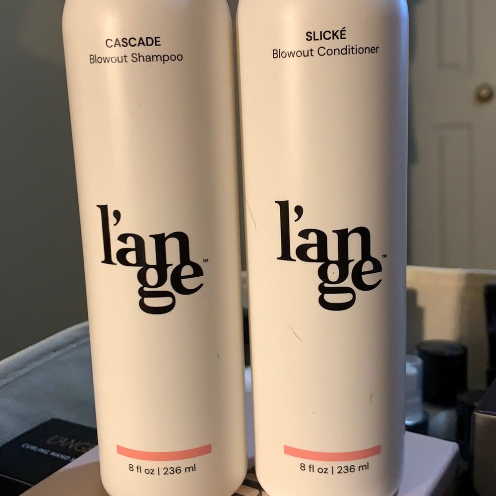 Lange BLOWOUT shampoo and conditioner set